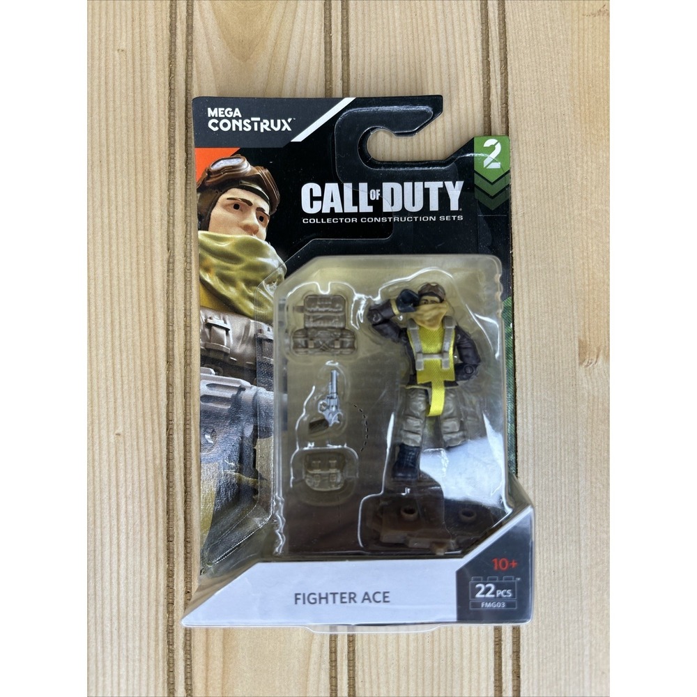 Mega Construx Call of Duty WW2 FIGHTER ACE PILOT SPECIALIST SERIES 2 FMG03 NEW